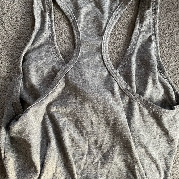 Athletic Racerback tank Grey - Picture 2 of 4